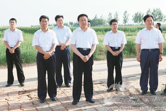 满春重来武城调研县域经济发展情况